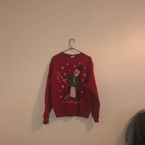 CRAZY CHRISTMAS SWEATSHIRT!